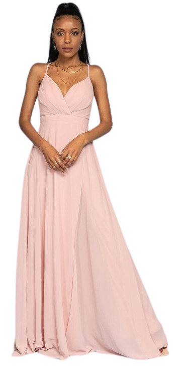 Pink Boom Pink Boom Dlouhé šaty na ramínka 76006-1 růžové od 2 524 Kč - Zbozi.cz
