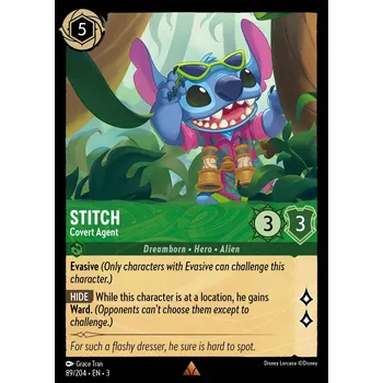Karetní hra Stitch 089/204 - Into the Inklands Typ karty: Standard