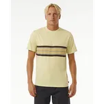Tričko Rip Curl SURF REVIVAL STRIPE TEE Vintage Yellow velikost XL