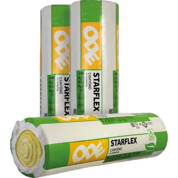 Tepelná izolace STARFLEX G 039r, 160 mm (6,6 m2/bal.) (Skelná vata - rozměr 5500x1200 mm)