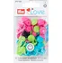 Prym 393081 Color Snaps ozdobné patentky růžové/zelené/modré
