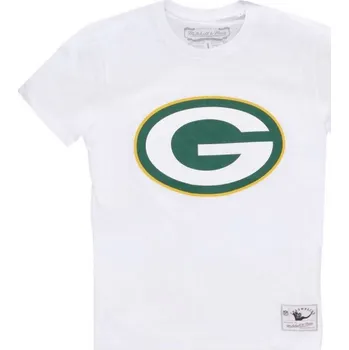 Pánské tričko Mitchell & Ness NFL Team Logo Tee Green Bay Pacers M BMTRINTL1053-GBPWHIT L
