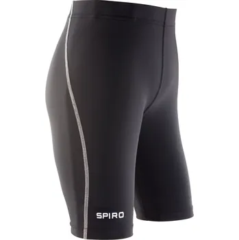Chlapecké oblečení Spiro Dětské sportovní krátké legíny RT250J Black L (10-12)