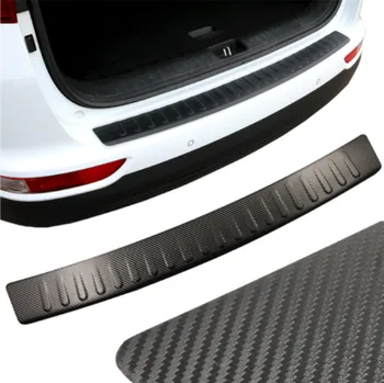 Lišta karosérie Nerezová ochranná lišta na nárazník Volkswagen Passat B6 kombi - vzhled carbon