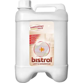 Čistič podlahy Druchema Bistrol samoleštící emulze na podlahy 5 l 