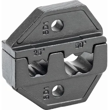 Kleště CIMCO Lisovací čelisti na dutinky 25 a 50 mm2 (1 pár) 102007