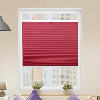 Roleta FOA Plisé roleta, Stínicí, Červená, P 10794 , 100 x 50 cm