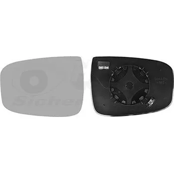 Autosklo Sklo do zrcátka, vnější zrcátko VAN WEZEL 8239837