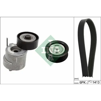 Sada žebrovaných klínových řemenů Schaeffler INA 529 0305 10