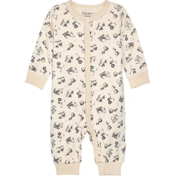 Kojenecký overall OVERAL CELAVI S AUTY, DARK BLUE, VLNA Velikost: 100