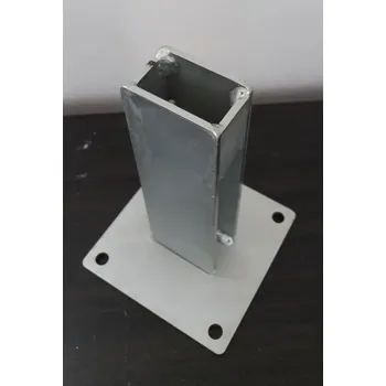 Kotva sloupku 60x40 pozink - Vysoká Kvalita Za Skvělou Cenu