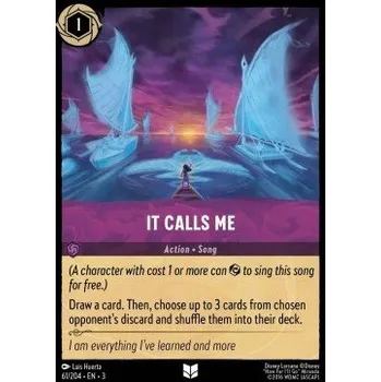 Sběratelská karetní hra INK 061/204 It Calls Me - Into The Inklands Stav: Near Mint, Verze: NORMAL