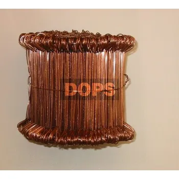 Vázací drát Úvazek fixační FeCu 180 - 1000 ks - Vysoká Kvalita Za Skvělou Cenu