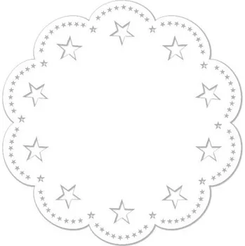 Opravná sada podvozku a pohonu kol Výřez rozeta hvězda, pr. 10 cm, 8 ks