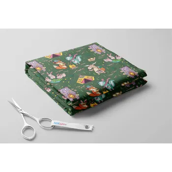 Softshell zimní, Kempující zvířátka Barva: Zelená