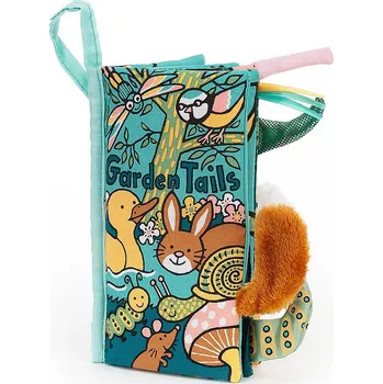 Hračka pro nejmenší JELLYCAT TEXTILNÍ KNÍŽKA JELLYCAT, ZVÍŘÁTKA ZE ZAHRADY