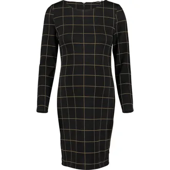 Těhotenské šaty TĚHOTENSKÉ ŠATY SUPERMOM BLACK CHECK Velikost: L