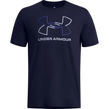 Pánské tričko Pánské tričko s krátkým rukávem Under Armour GL FOUNDATION UPDATE SS TEE modré 1382915-410 - S | UK 11,5 | US 12,5