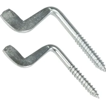 Tesařské kování Obrtlík s vrutem, 40x4,6mm, ZN