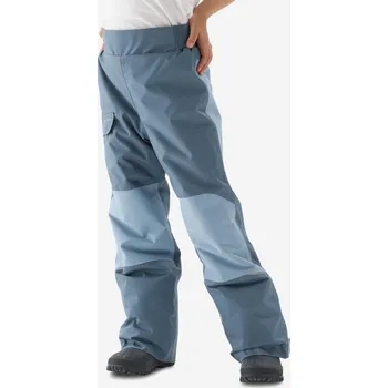 Dětská treková obuv QUECHUA Dětské zimní turistické nepromokavé kalhoty SH 500 Mountain 4-5 LET MODRÁ|ŠEDÁ