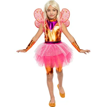 Funiglobal - Kostým Stella pro dívky - Winx Club - 3-4 years