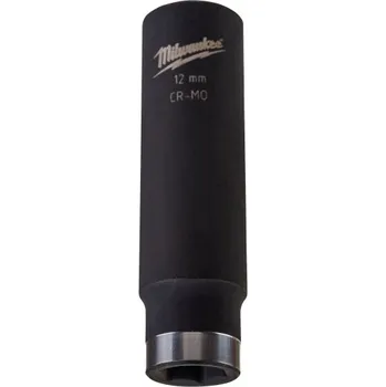 Ruční nářadí MILWAUKEE Nástrčný klíč Shockwave 3/8" HEX 12mm prodloužený 4932478024