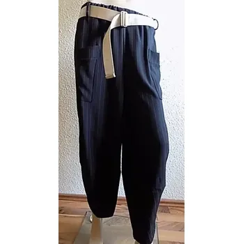 Dámské džíny Dámské volné široké kalhoty černé