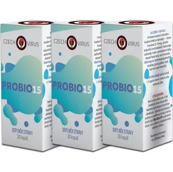 Czech Virus Probio15 30 kapslí 2+1