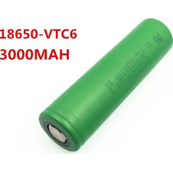 Článková baterie Akumulátor Murata SONY 100% originál 3.7V 3000mAh Li ion 18650 VTC6 30A