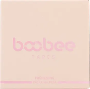 Boobee Tapes páska na prsa transparentní 1 ks