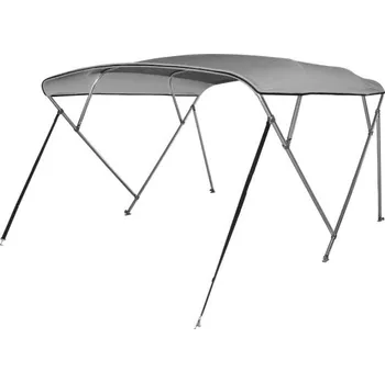 OEM Bimini - 4-ramenné, nerez - sluneční stříška k lodím a člunům - bílé Varianta 2317: 4-ramenné Bimini, nerez, 175x150x255, bílé
