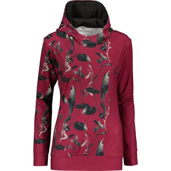 Dámská mikina Dámská funkční mikina premium ALTISPORT VOJ/ALW026MI01 VÍNOVÁ S