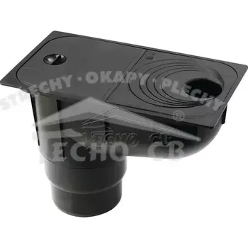 Lapač střešních splavenin - Geiger (Geiger - okapová vpusť)