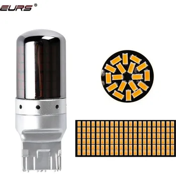 Povinná bezpečnostní výbava 1ks S25 Canbus 1156 BA15S P21W BAU15S PY21W T20 7440 W21W LED žárovky 3014 144smd Bezchybná směrová světla Brzdové světlo 12V