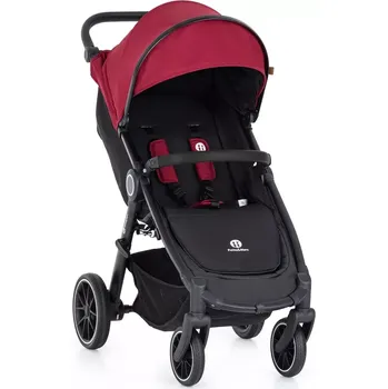 Kočárek PETITE&MARS Kočárek sportovní Street+ RWS Black Deep Ruby Complete