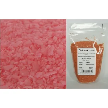 Výroba svíčky Krystalický vosk bez vůně, 250 g Barva: Červená