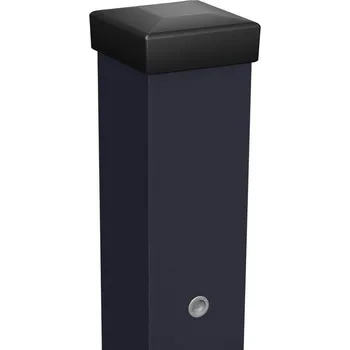 Příslušenství pro plot Sloupek k bráně a brance 7x7x190cm; Antracit