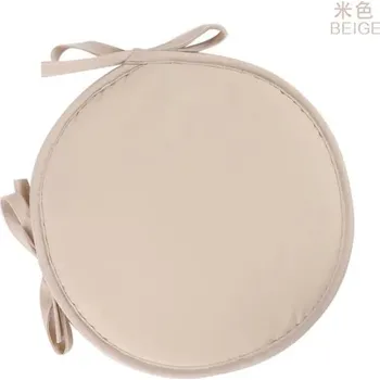 Polštář Kulatý polštář na židli - Béžová,30cm