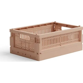 Úložný box Skládací přepravka mini Made Crate - blush