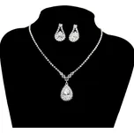 B-TOP Souprava Love crystal - postříbřená