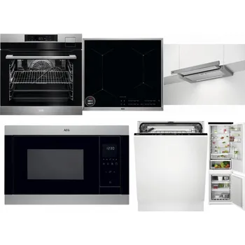 Set domácích spotřebičů AEG BSK792380M + AEG Mastery SenseBoil IAE64413XB + AEG DPE5660M + AEG Mastery MSB2547D-M + AEG FSK73607Z + AEG TSC6M181ES