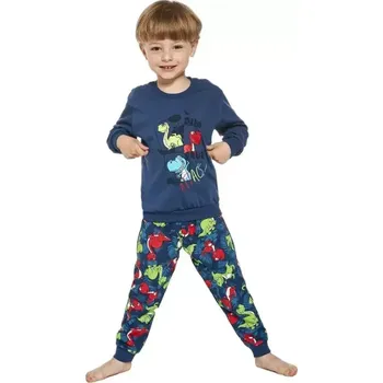 Chlapecké pyžamo Chlapecké pyžamo Cornette Kids Dino 593/142 velikost 86/92 (593142)