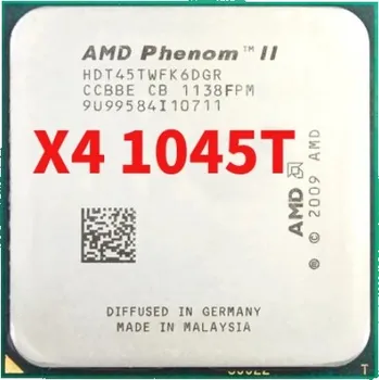 Procesor AMD Phenom II X6 1045T 95W 2.7GHz 6MB Six-Core Socket AM3/AM2+ 938 pin CPU Processor