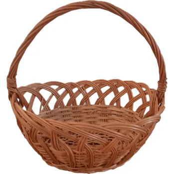 Dárkový potravinový koš Wiker Proutěný koš bolerko malý ovál 26x20 Wik