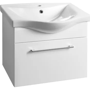 Koupelnový nábytek AKIRA umyvadlová skříňka 51,1x42x34cm, bílá