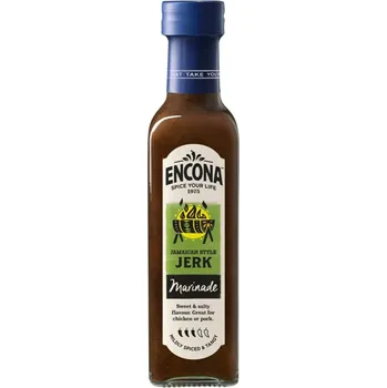 Omáčka Encona Jerk BBQ omáčka na jamajský způsob 142 ml