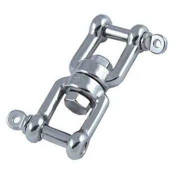 Vodácké vybavení OEM Nerez dvojtý otočný šekl se šroubením Varianta 1983: šekl M8 ean 7007000011534