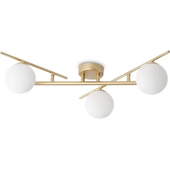 Ideal Lux Stropní svítidlo ATLAS 3xG9 Barva: Zlatá