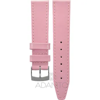 Řemínek na hodinky Kožený řemínek na hodinky 20 mm růžový