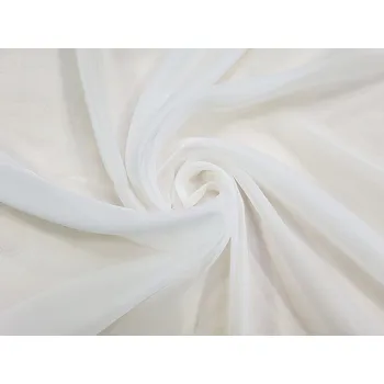 Záclona ČM textilní Voálová záclona HERMES 50 smetanová 180 cm